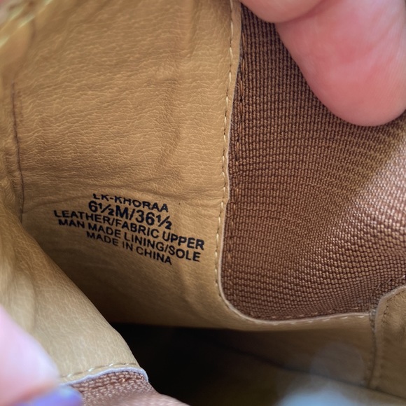 Lucky Brand Khoraa Boots Women's Size 6.5 - Toffee - Picture 7 of 11